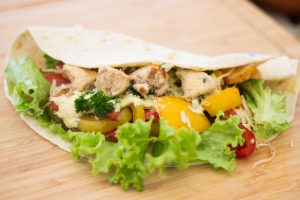 comida campamento de surf Moliets 