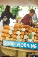 Buffet libre en el campamento Buffet libre campamento de surf junior Moliets
