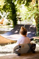 Mini rampa de skate Mini rampa de skate surf camp junior Moliets