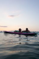 Puesta de sol surf camp Le Pin Sec