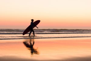 Atardecer playa Le Pin Sec