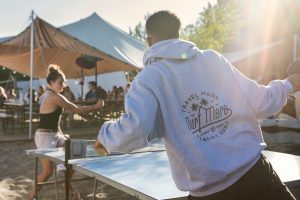 Tenis de mesa campamento de surf Le Pin Sec