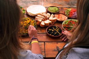 Sírvete tu mismo Comida surf camp Vieux Boucau