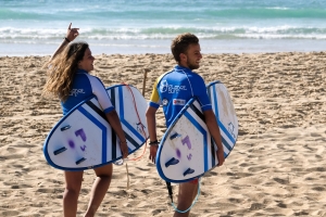 Aprender surf en junior Francia