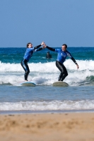 Cursos de surf para principiantes en Francia