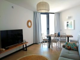 surf apartment El Cotillo living room