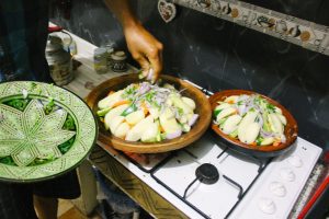 surf camp marruecos actividad cocina