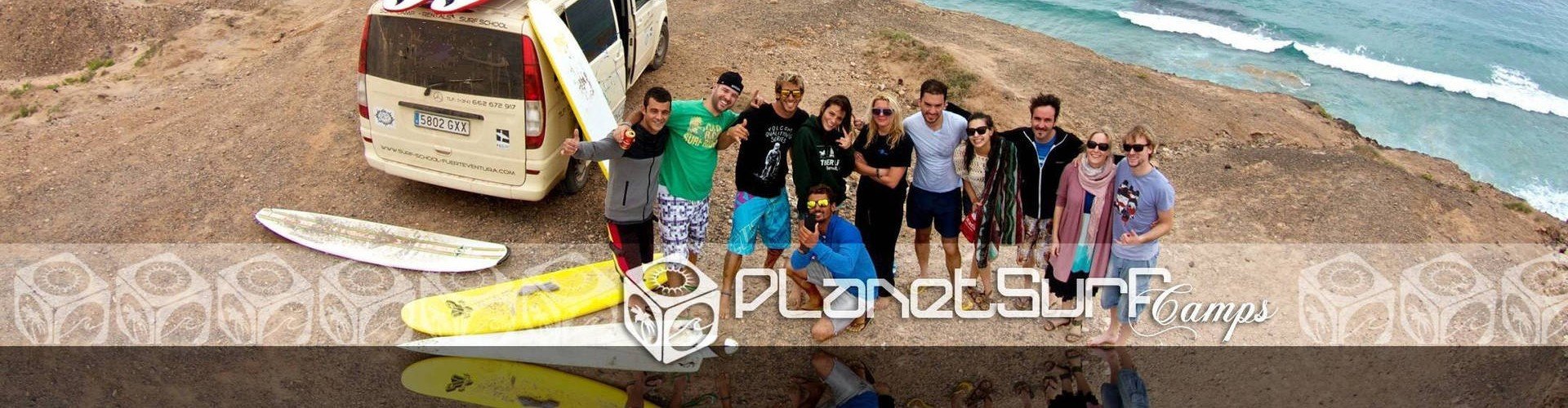 Planet Surf después de la clase de surf en Canarias